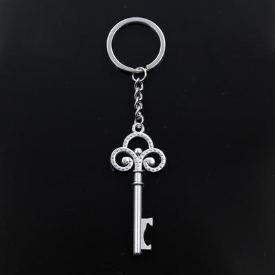 Mode Schlüsselbund 66x28mm Schlüssel Bier Flasche Opener Anhänger DIY Männer Schmuck Auto Schlüssel Kette Ring Halter Souvenir für Geschenk