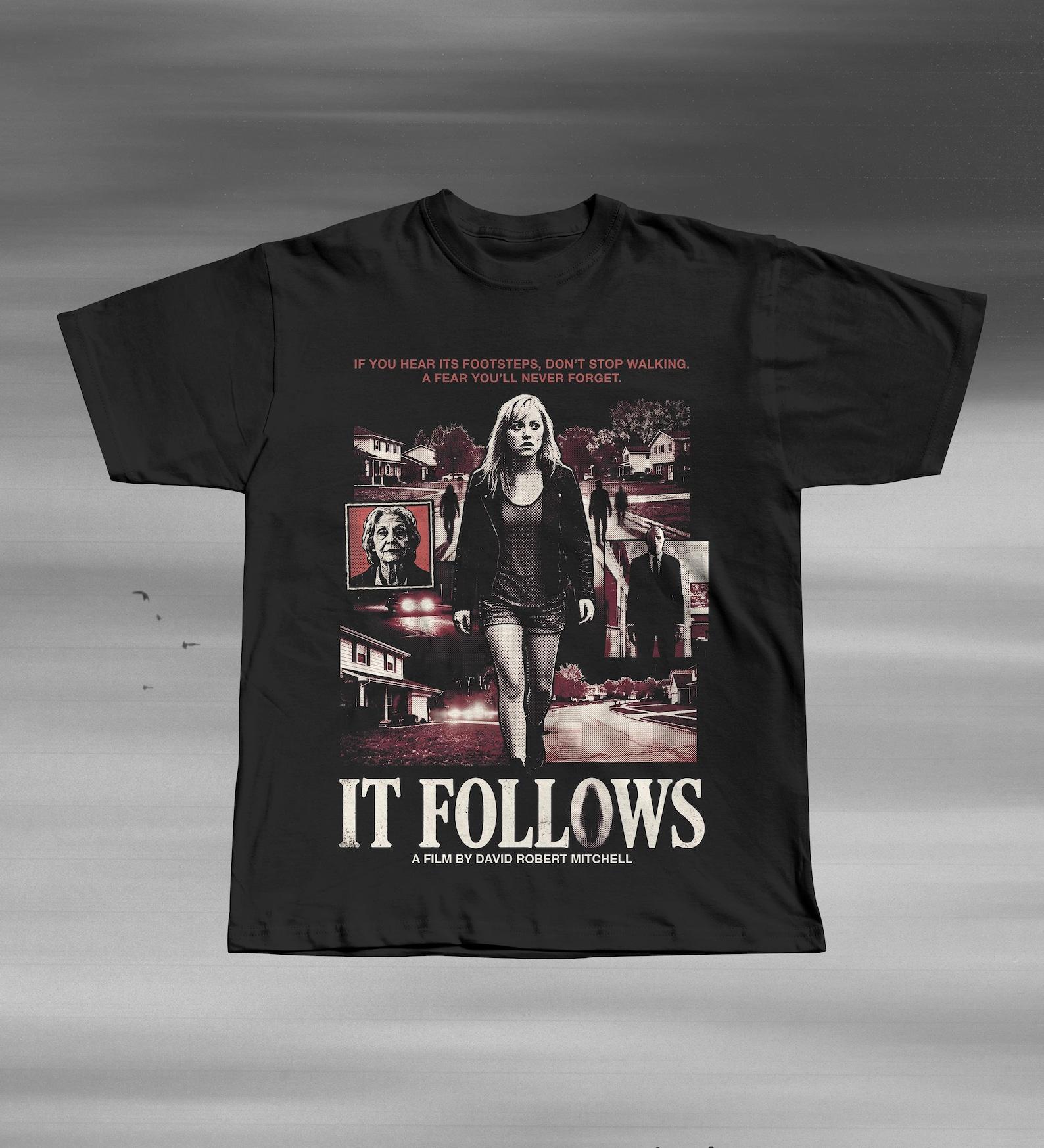 It Follows Horror Film T-Shirt | David Robert Mitchell Movie Graphic Tee XL
