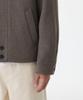 Musinsa Standard Cashmere Blend Oversized Minimal Blouson Jacket [Taupe]