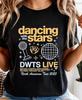 T-shirt DWTS Live 2025, T-shirt de la tournée Dancing With The Stars, T-shirt pour fan de danse de salon