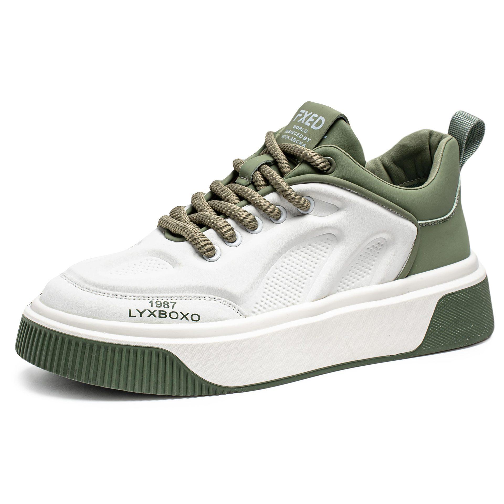 

Корейская версия трендовой обуви для скейтбординга, мужская обувь, весенне-осенняя повседневная обувь на платформе, обувь с низким верхом для скейтбординга, белая обувь, студенческая спортивная обувь для мужчин 39