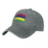 MAURITIUS Baseballkappe Strandausflug Militärische Taktikmütze Neu In Hut-Symbol Damenmützen Unisex
