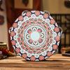 Tambourine 8Inch with Metal Tinklers Wooden Hand Drum for Beginners, Artists, Stage,
