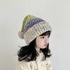 Autumn and Winter Baby Knitted Hat Girls Windproof Wool Hat New Hairball Christmas Hat Boys Pullover Hat
