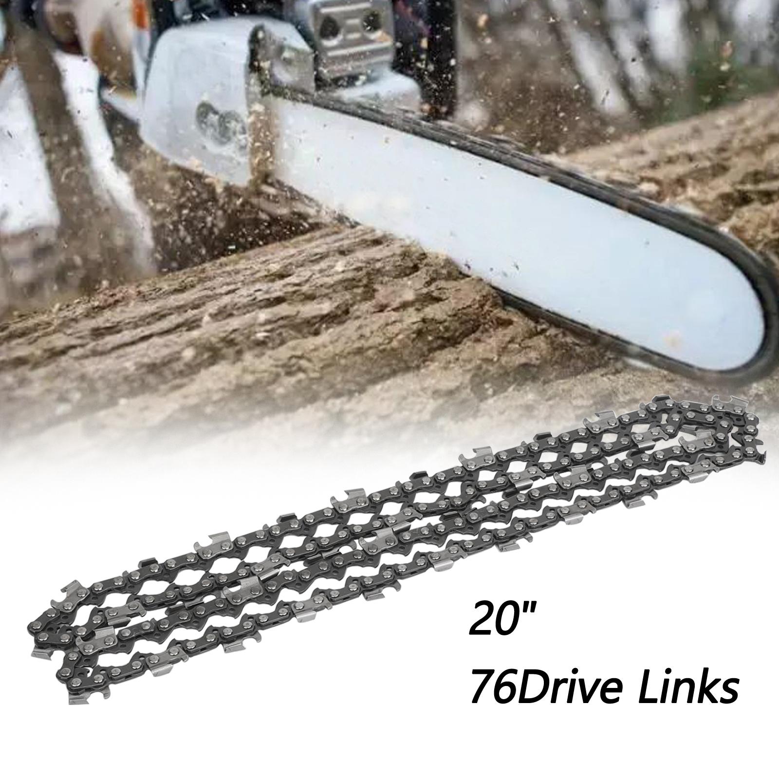 

20 Chainsaw Saw Chain 325 pitch .058 gauge 76DL Drive Links Spare Replacement