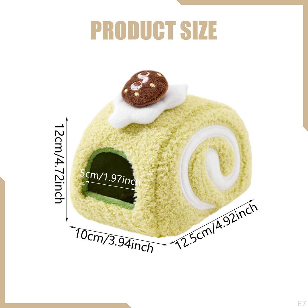 Hamsterbett Lebensraum Bequem Niedlich Süß Schlafnester Kleintiere Bettwäsche Haus für