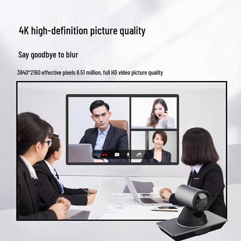 ZTE ZXV10 V412D-U 4K USB3.0 PTZ Video Conference Camera (CN version)