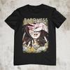 NEW Rare Baroness Band Short Sleeve Black All Size Gift Shirt