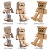 Shaking Wooden Man Figurine Handmade Car Ornaments Action Figure Little Nerdy Dolls Car Accessories Car Ornaments Creative Gifts
