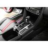 Middle Console Gear Shift Panel Trim For Honda Civic 10th 16~2021 Black Titanium