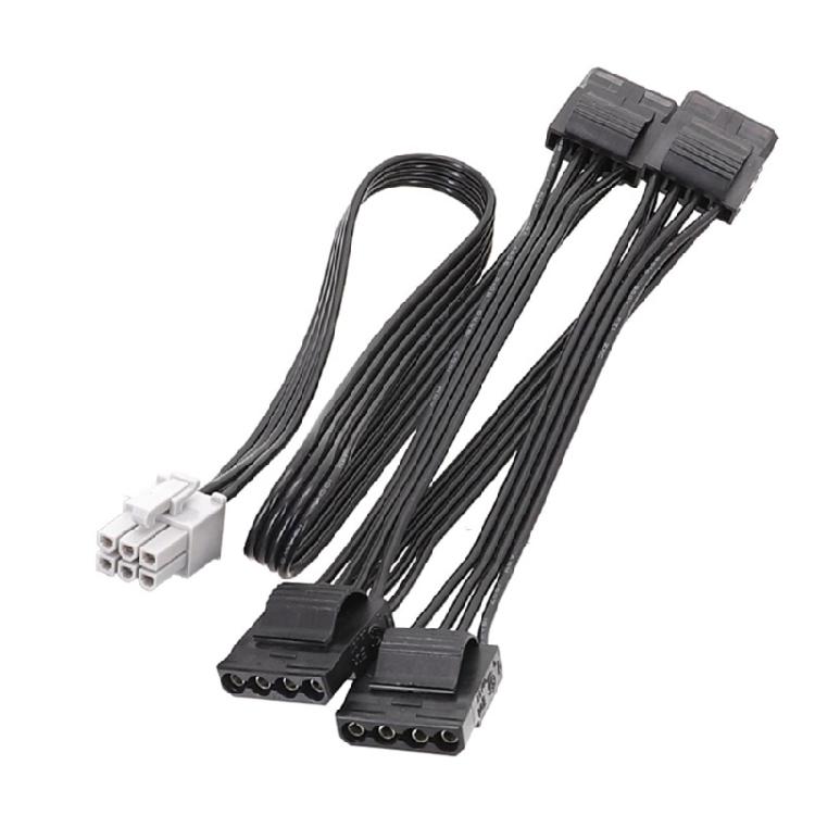 Кабель питания 6Pin на 4PIN D-типа X4 X3 для LEADEX P550 P650 P750 P850