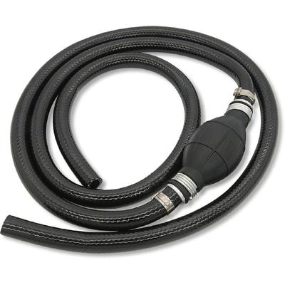 Fuel Line Assembly, Outboard Motor Fuel Line Inner Diameter 3/8" Outer Diameter 5/8" Outer Dia Hose Line Marine Outboard Boat Motor RVs Fuel Assembly