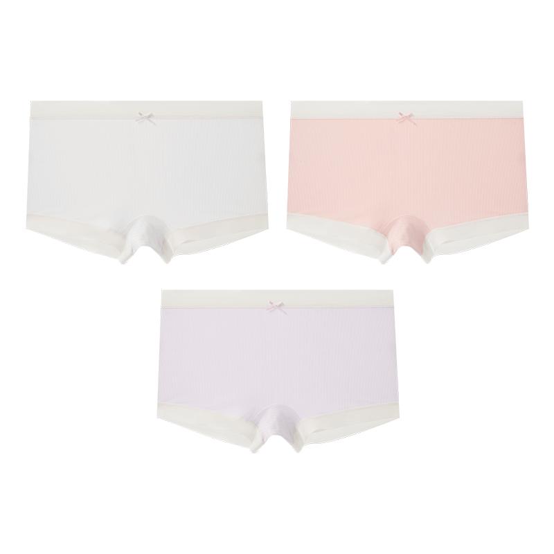 Fenteng 3-Pack Women's Antibacterial Cotton Crotch Underwear