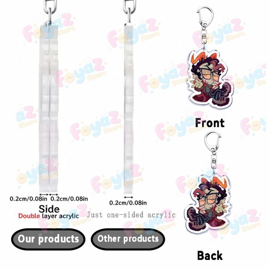 Cartoon Homestuck Keychain Accessories Bag Charms Dave Strider John Egbert Karkat Gamer Keyrings Jewelry Fans Freinds Gift