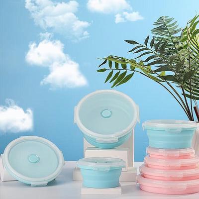 JingJingRS Faltbare Silikon-Lunchbox