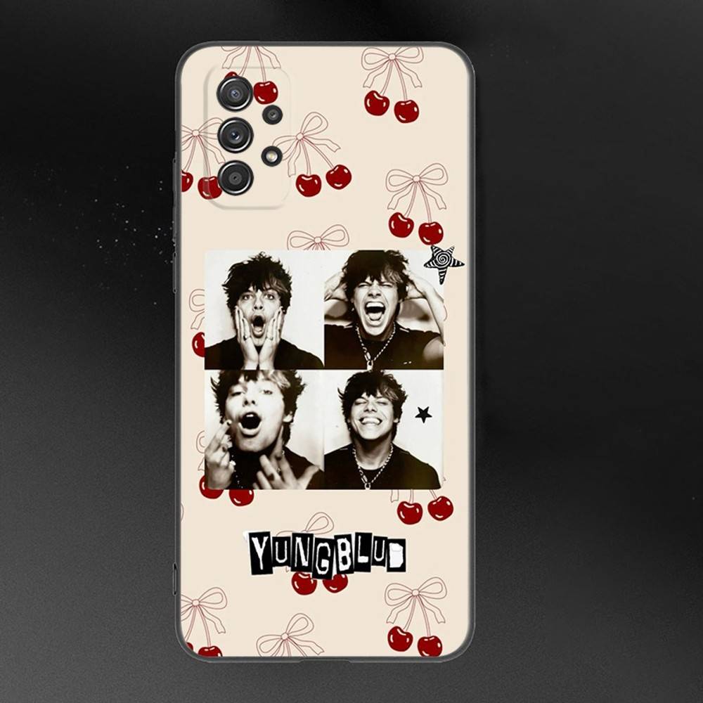 Y-Yungblud Singer Phone Case For Samsung Galaxy A 91,80,73,72,71,53,52,51,22,5G Shockproof Soft Black Cover