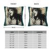 Steve Perry Fanart Square Pillowcase Polyester Linen Velvet Printed Zip Decorative Throw Pillow Case Room Cushion Case