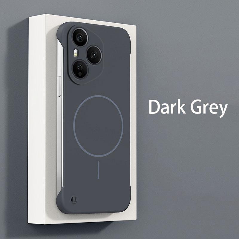 For Magsafe Frameless Magnetic Wireless Charging Phone Case For Honor 400 Pro Honor400Pro 5G Slim Hard Back Cover