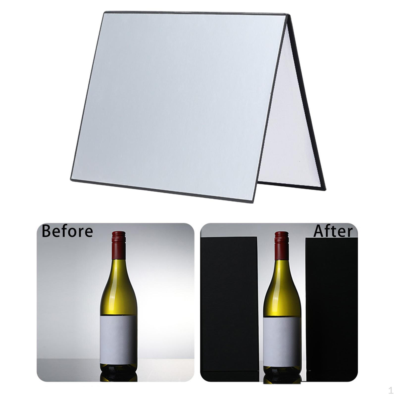 

Световой отражатель, складной рассеиватель, портативный фотокартон для фотографии, фото black argent white