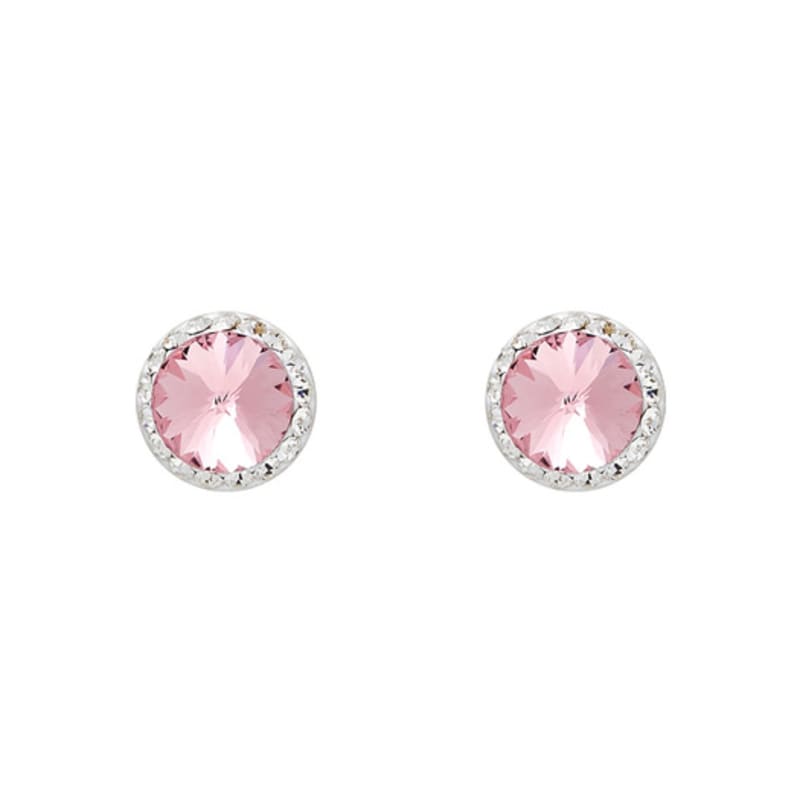 JYDDM 925 Round Cubic Earrings