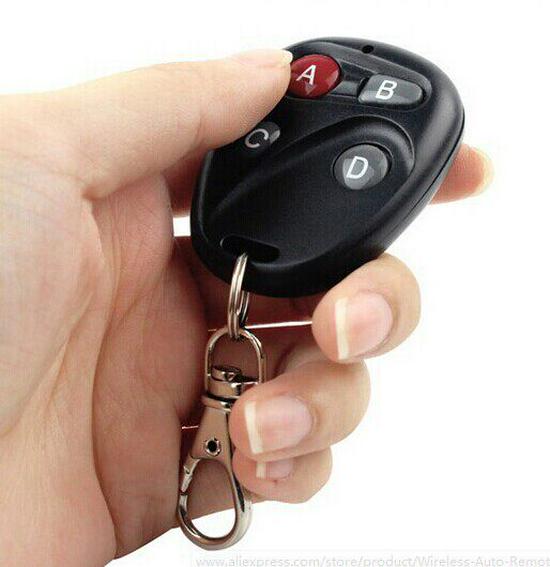 AK Superheterodyne Module with Buick 4-Button Remote Control for 315M/433M Light Control