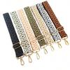 Pasek do torby na ramię, Pasek crossbody, Regulowany poszerzony pasek na ramię, Pasek na ramię 3,8 cm, Haftowany pasek na ramię