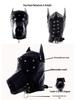 Dog Muzzle Set: K9 Slave Training Suit with Paws and Knee Pads for Male Training.