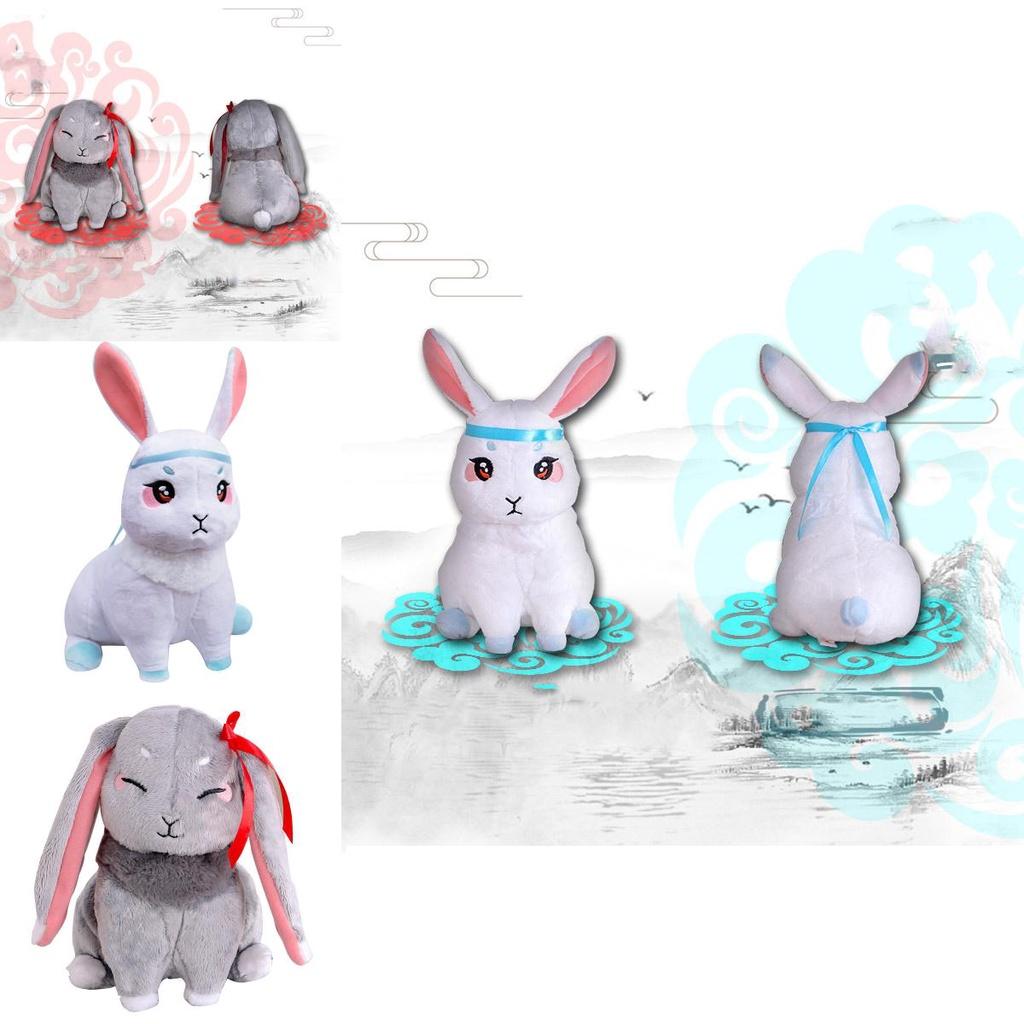 Mo Dao Zu Shi Weiwuxian Lan Wangji Rabbit Plush Toy Kids Gift