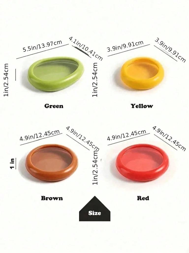 4pcs Reusable And Durable Kitchen Accessory For Preserving Freshness Fruit And Vegetable Anti-Oxidation Storage Box