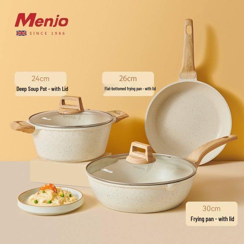 Qiwei Maifan Stone 3-Piece Non-stick Cookware Set