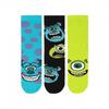 Mens Mike & Sulley Calf-Length Socks (Pack of 3)