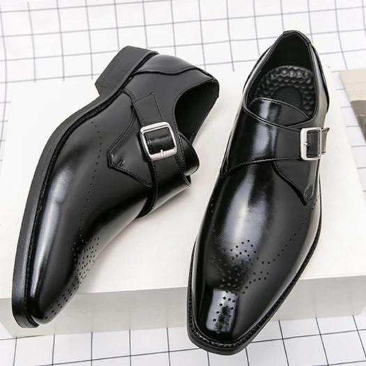 Designer Men's Shoes Classic Business Office Dress Shoe High Quality Casual Leather Shoes for Men Luxury Wedding Shoes Loafers