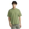 Mock Neck B2MAB136 Anti-Sweat T-Shirt, Sweat-Wicking, Quick-Drying, Khaki,