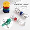 Velcro Cable Organizer Ties for Earphones, Data, Network, and Charging Cables