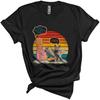 Vintage Retro I Still Talk About You Angel British Shorthair Cat Memorial Girl Women Unisex T-Shirt Black