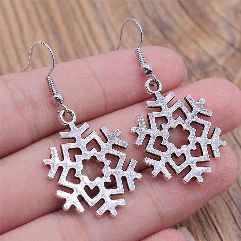 Ohrhänger Sonne Mond Vintage Schmuckzubehör Ohrringgröße 18x19mm QE030