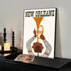 1PC Abstract Jazz Music Festival Record Player Symbol Art Poster Paper Print Home Living Room Bedroom Entrance Bar Restaurant