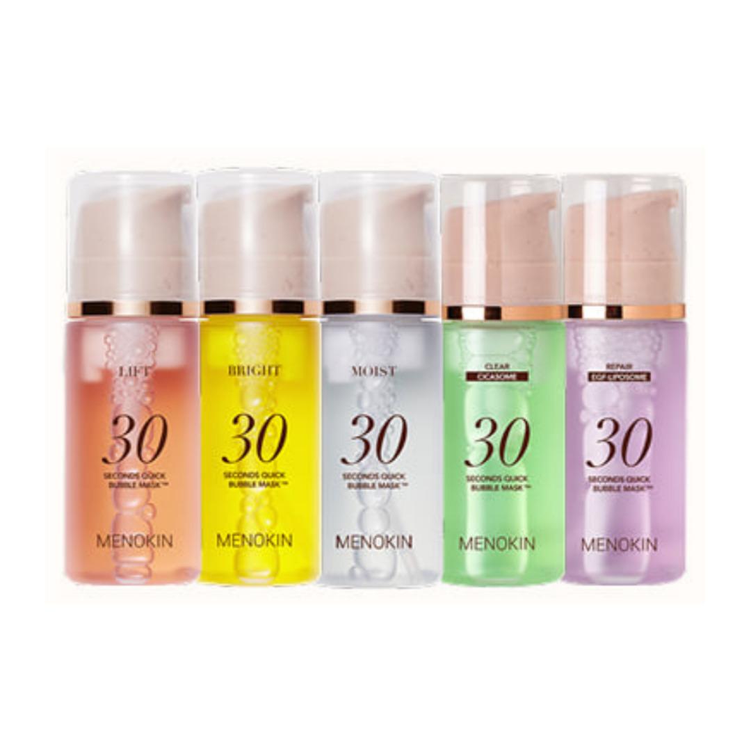 

[Menokin] 30 Second Quick Bubble Mask 95ml (5Type) / Lift, Bright, Repair, Moist, Clear 03. Repair 95ml