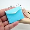 1/12 Dollhouse Mini File Pocket Textbook Bag Dollhouse School Stationery Supplies Decoration Dolls House Study Accessories