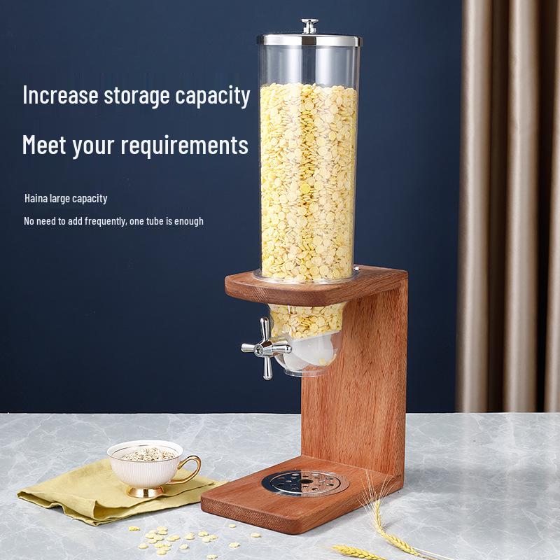 Ontbijtgranen & Gedroogd Fruit Dispenser - Bewaarpot met 5 Compartimenten voor Buffet & Restaurant