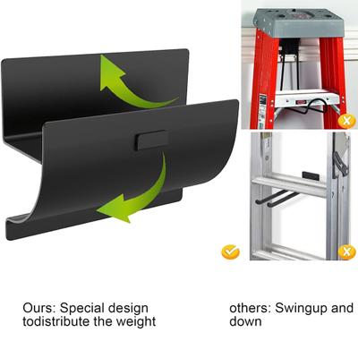 Gancio per scala per montaggio a parete Antiruggine Resistente alla corrosione Multiuso Facile installazione Gancio per scala per carichi pesanti