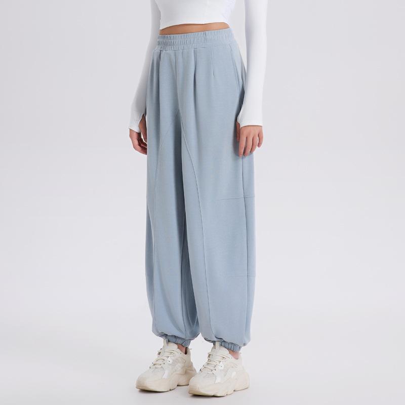 Spring and Autumn New American Sweatpants Women's Loose Sweatpants Casual Wide Leg Leggings Banana Pants Jazz Dancing