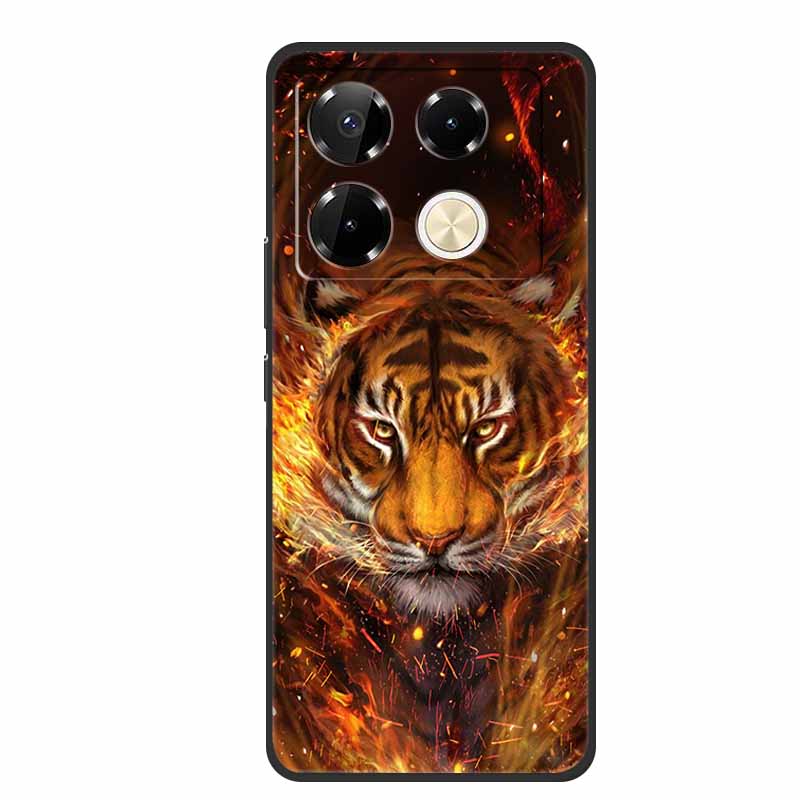 Case For Infinix Note 40 Pro 4G TPU Soft Silicone Back Cover for Infinix Note40 Phone Cases X6850 X6853 Original Colorful Capa
