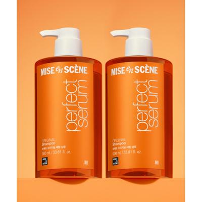 Miseenscene [large Volume] Perfect Original Serum Shampoo 900ml 2 Pack