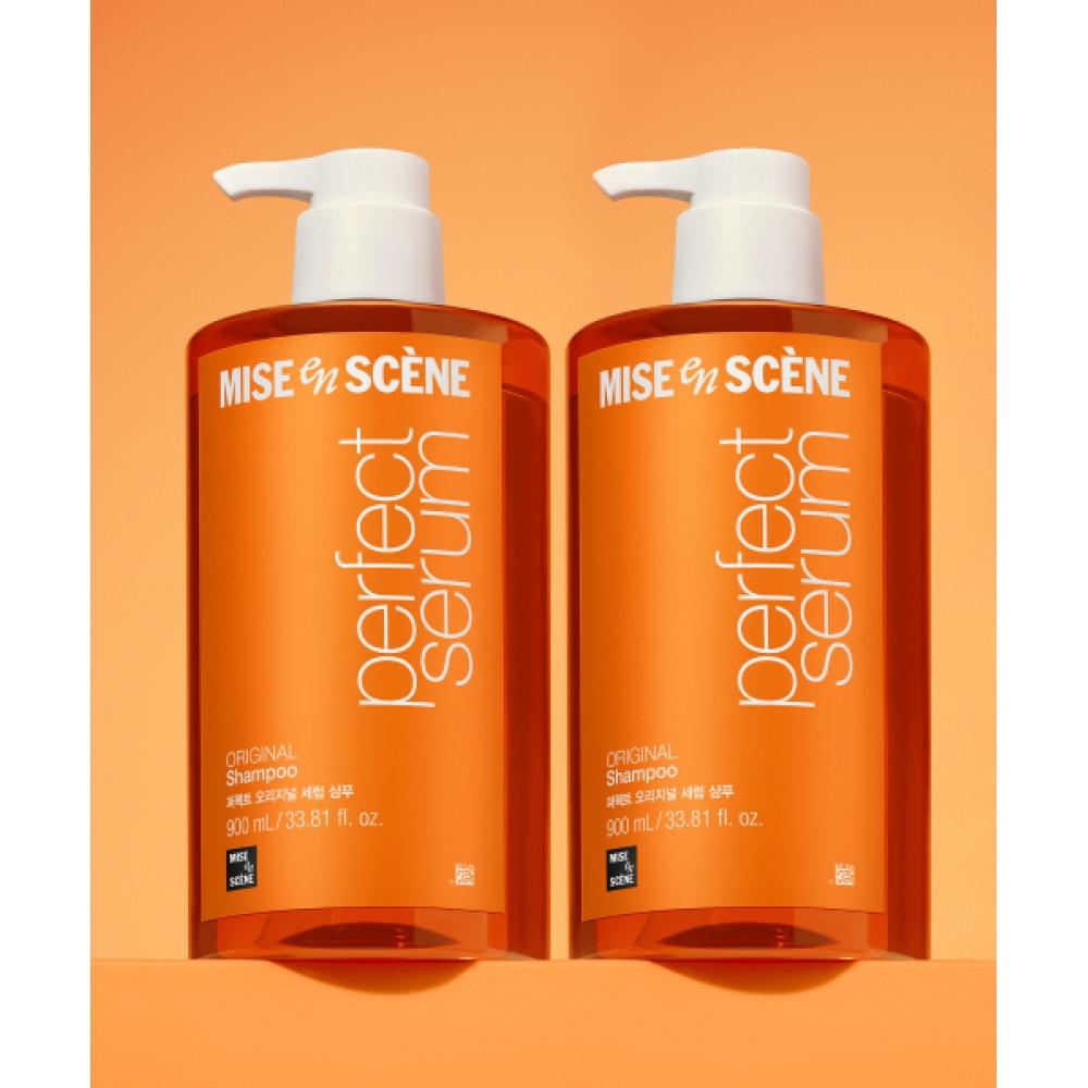 Miseenscene [large Volume] Perfect Original Serum Shampoo 900ml 2 Pack NONE
