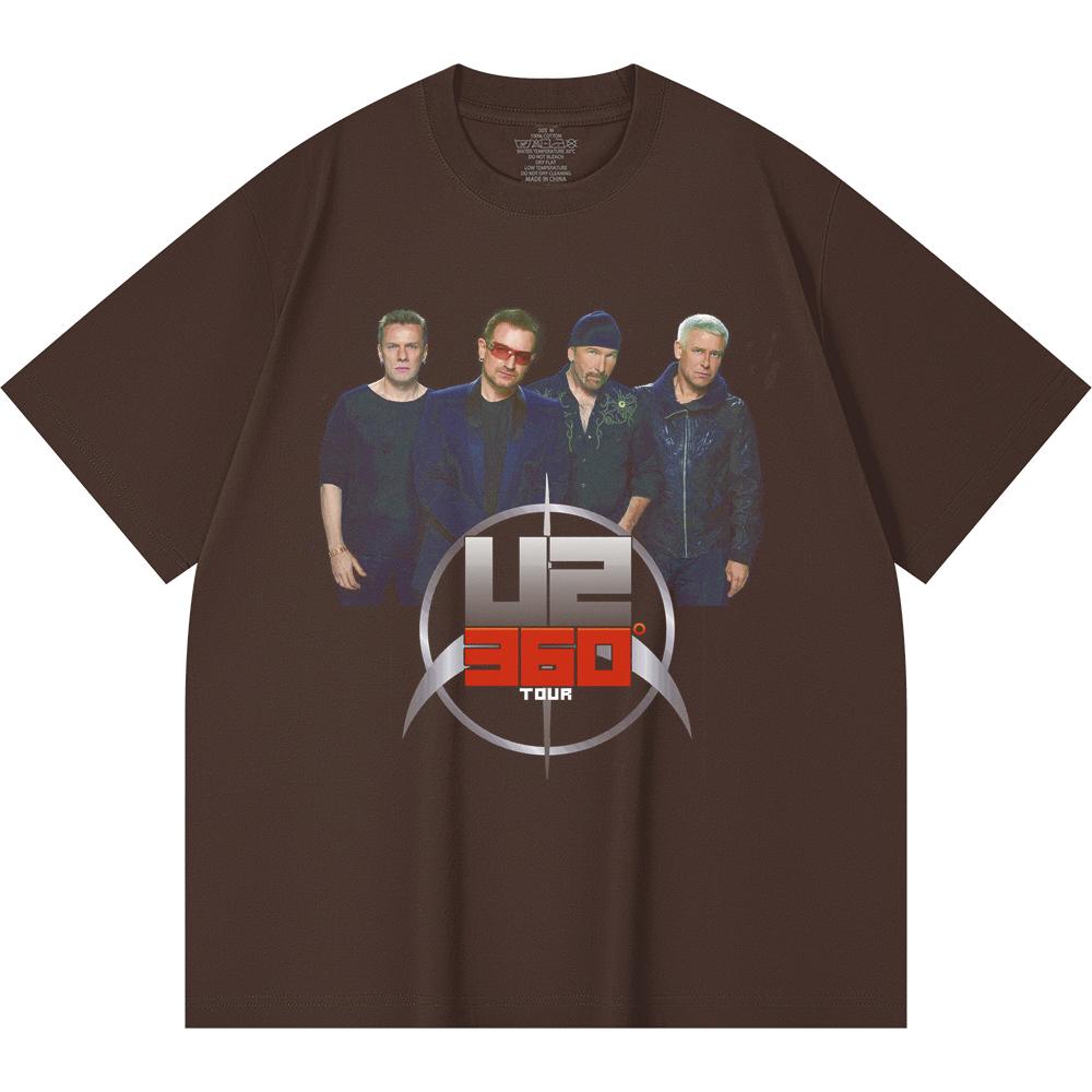 T-shirt Heavy Metal 230 g/m² 100% Bawełna Z Nadrukiem Zespołu Rockowego Popularnej Muzyki Unisex Ciężki Bawełniany T-shirt