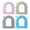 Toilet Seat with Integrated Handle Easy To Clean EVA Waterproof Material Thickened Non-Slip Surface Quick Drying Toilet Seat Pad