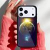 Earth Moon Sun Planet Phone Case for iPhone 17 16 15 14 13 Pro Max Back Cover for 12 11 Pro Coque