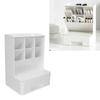 Storage Box Oblique Plug in Design Large Capacity Plastic Pen Holder   Desk Storage Rack