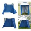 Cloth Outdoor Fishing Umbrella 4.8m Folding Short Beach Shelter Shade Apron Sun Windproof Awning
